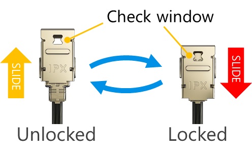 Процесс блокировки и разблокировки и окно проверки состояния блокировки