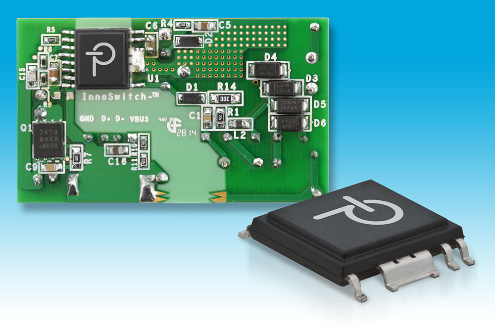 Power Integrations запускает семейство микросхем InnoSwitch