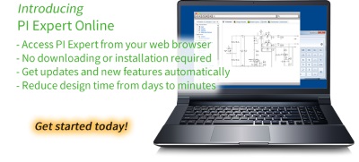 Программа для построения импульсных источников питания – анонсировала PI Expert Online