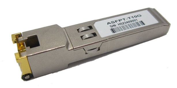 10GBASE-T SFP+ трансивер для витой пары от APAC Opto