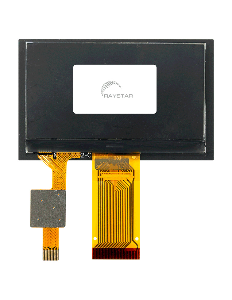 OLED дисплея 2,42 дюймов rex012864g-ctp-back