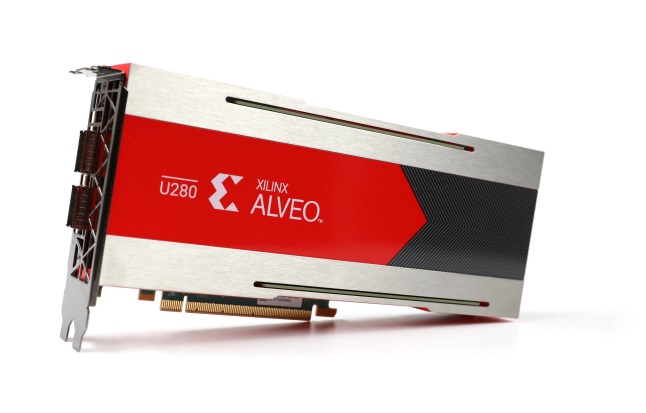 Ускорительная плата Alveo U280 от Xilinx В Макро Групп