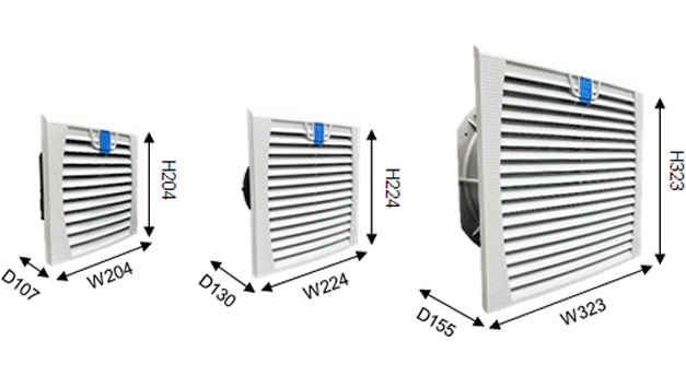 Вентиляторы с высокоэффективными фильтрами от DELTA Electronics
