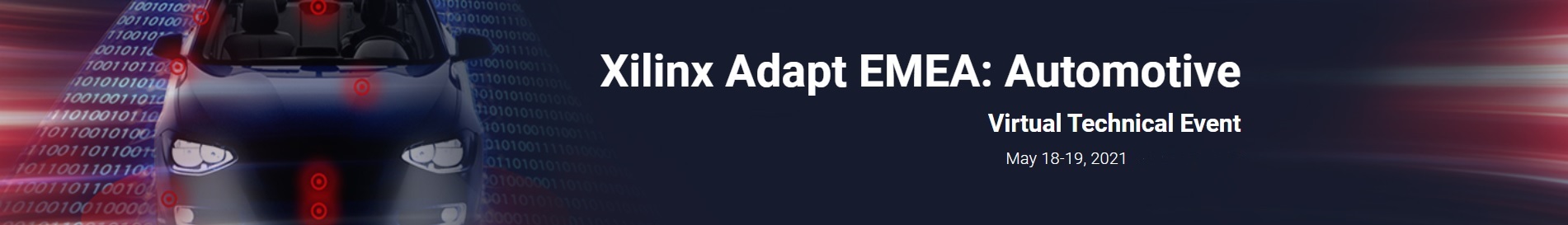 Xilinx Adapt EMEA: 2-дневное мероприятие Xilinx по системам ИИ и ADAS в автомобильной промышленности
