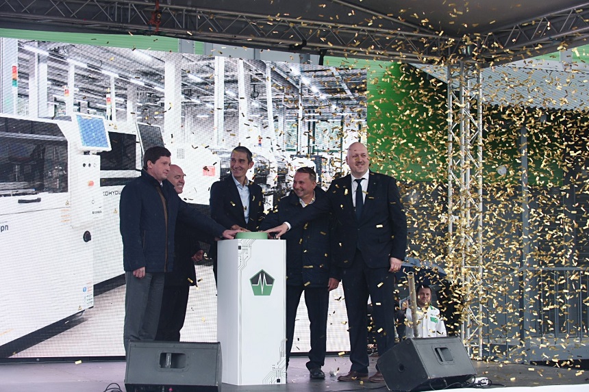 Церемония открытия нового завода Макро ЕМС
