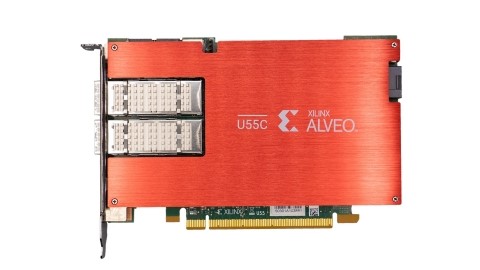 Ускоритель Xilinx Alveo U55C