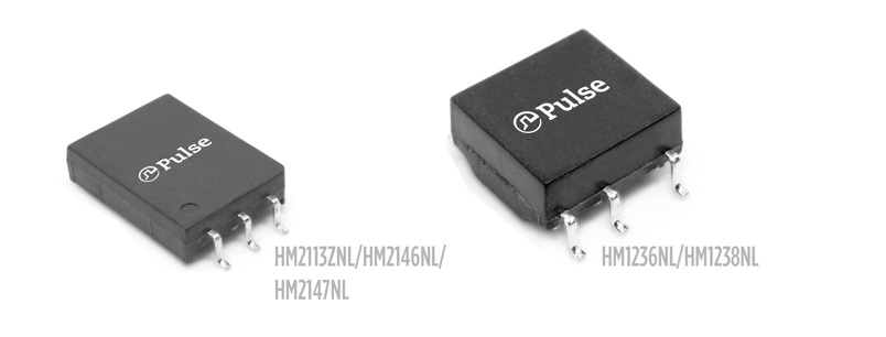 Низкопрофильные изолирующие трансформаторы 3,45 мм для чипсета BMS от Pulse Electronics