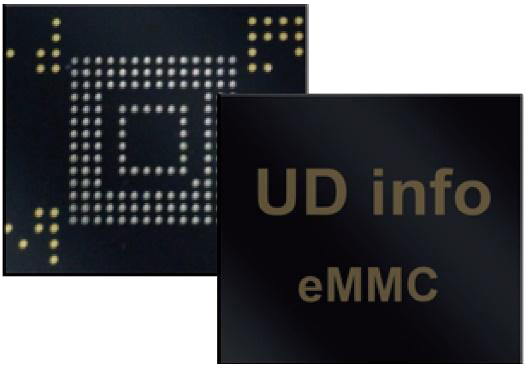 eMMC ёмкостью до 256 ГБ от UD info