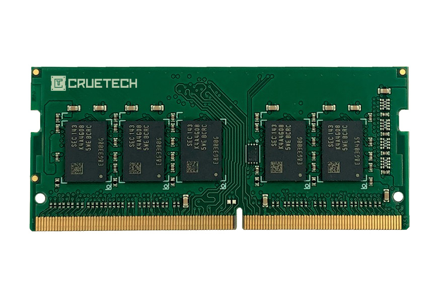 Рис. 2. Модуль памяти DDR4 SODIMM Модуль памяти DDR4 SODIMM